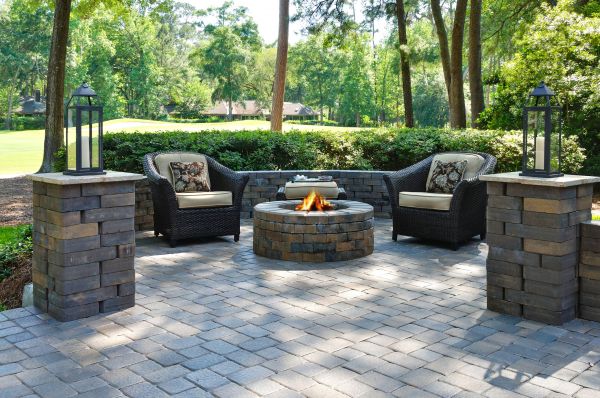 Fire Pit Installation in Issaquah