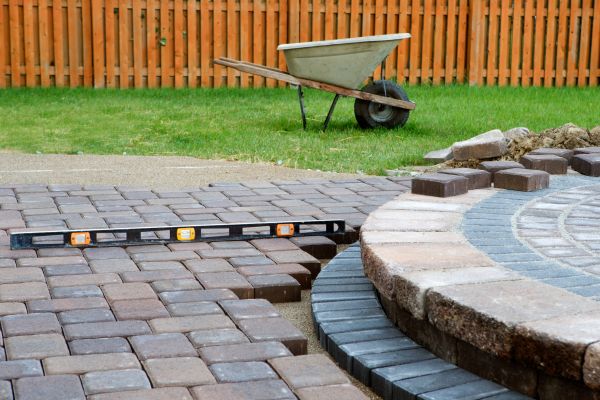 Patio Brick Installation in Issaquah
